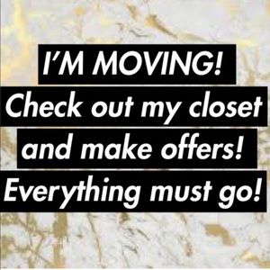 Moving Sale!
